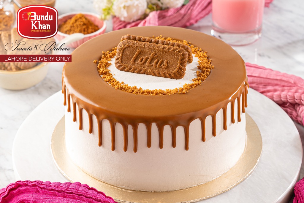 Lotus Cake (2 Pounds) - Bundu Khan Sweets